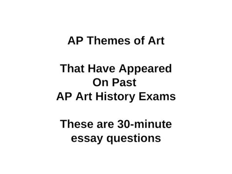 Past ap art history exams. Things To Know About Past ap art history exams. 